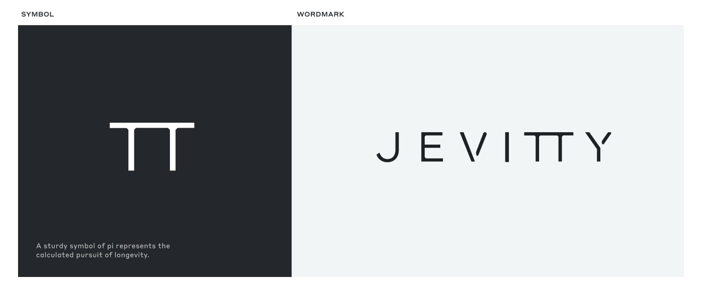 Jevitty symbol and wordmark