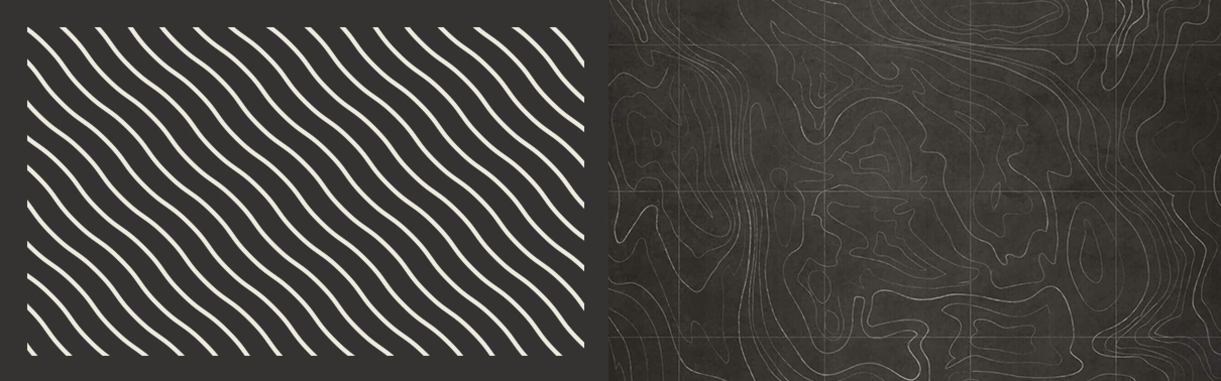 Medicine River Soap Co. wave and topographic patterns